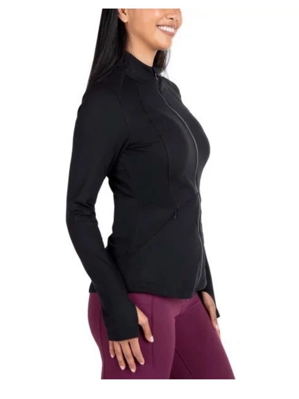 Spyder Women's Black Yoga Jacket size large - Picture 2 of 11